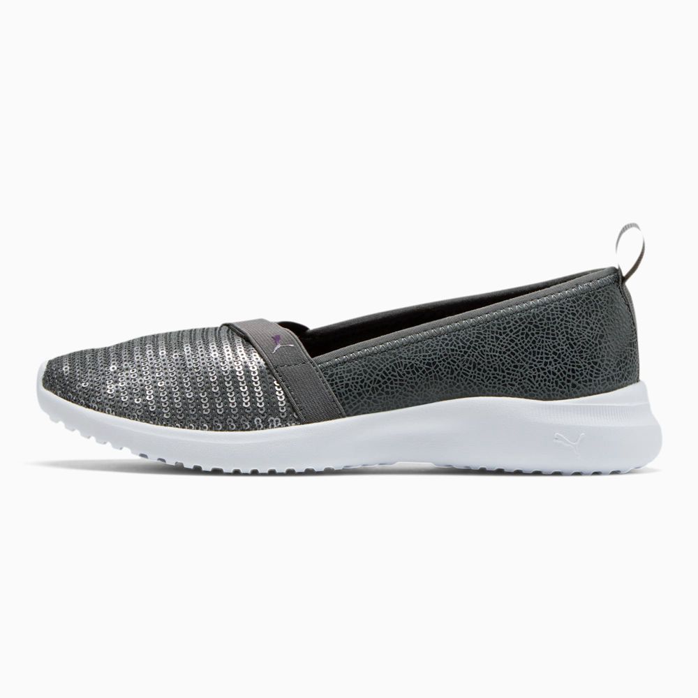 Puma Adelina Sequins Női Sportcipő - Lila/Fehér ( Hungary - RZSHT0748 )
